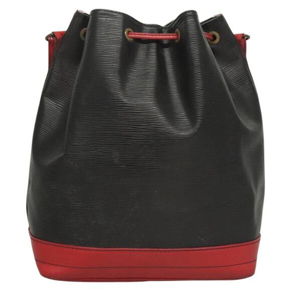 LOUIS VUITTON Epi Noe Shoulder Bag Bicolor Black Red M44017 - Picture 3 of 13